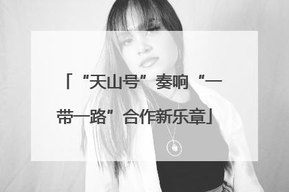 “天山号”奏响“一带一路”合作新乐章