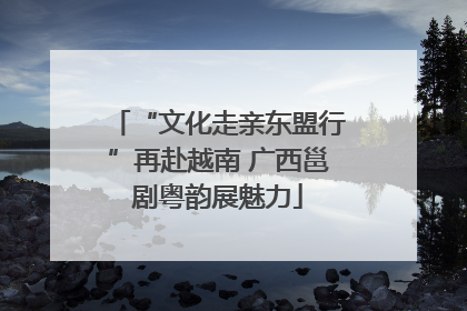 “文化走亲东盟行”再赴越南 广西邕剧粤韵展魅力