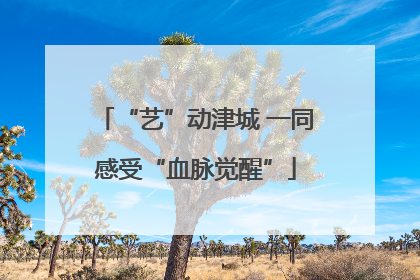 “艺”动津城 一同感受“血脉觉醒”