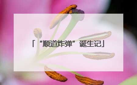 “顺道炸弹”诞生记