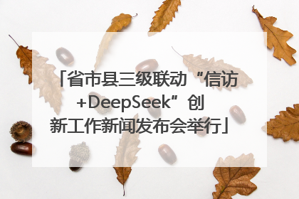 省市县三级联动“信访+DeepSeek”创新工作新闻发布会举行
