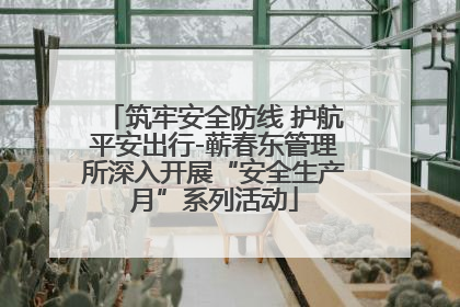 筑牢安全防线 护航平安出行-蕲春东管理所深入开展“安全生产月”系列活动