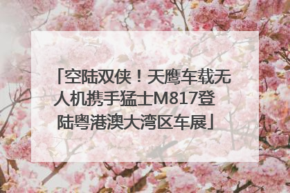 空陆双侠！天鹰车载无人机携手猛士M817登陆粤港澳大湾区车展