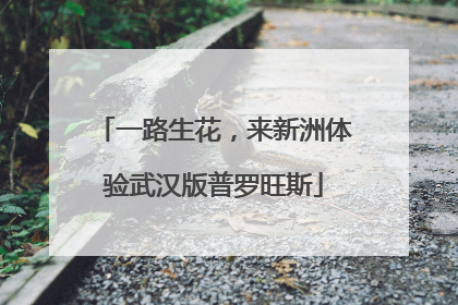 一路生花，来新洲体验武汉版普罗旺斯
