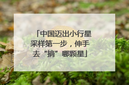 中国迈出小行星采样第一步，伸手去“摘”哪颗星