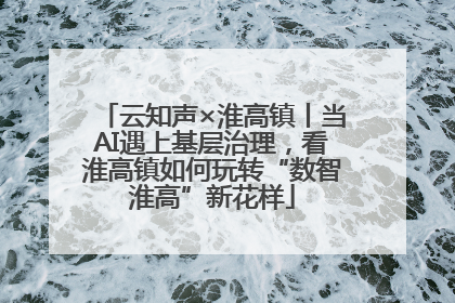 云知声×淮高镇丨当AI遇上基层治理，看淮高镇如何玩转“数智淮高”新花样