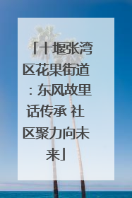 十堰张湾区花果街道：东风故里话传承 社区聚力向未来
