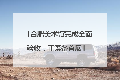 合肥美术馆完成全面验收，正筹备首展