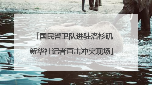 国民警卫队进驻洛杉矶 新华社记者直击冲突现场