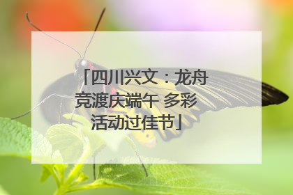 四川兴文：龙舟竞渡庆端午 多彩活动过佳节