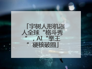 宇树人形机器人全球“格斗秀”，AI“拳王”硬核破圈