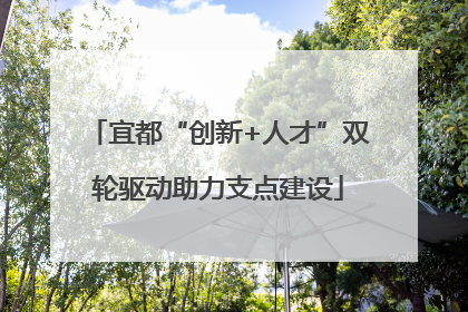 宜都“创新+人才”双轮驱动助力支点建设