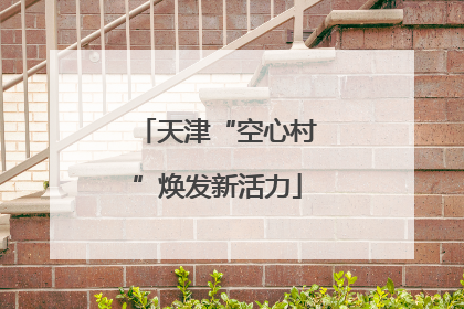 天津“空心村”焕发新活力
