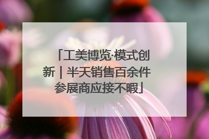 工美博览·模式创新｜半天销售百余件 参展商应接不暇