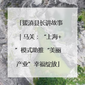 援滇县长讲故事｜马关：“上海+”模式助推“美丽产业”幸福绽放