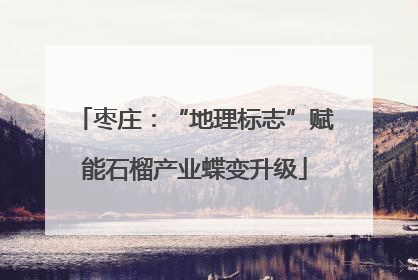 枣庄：“地理标志”赋能石榴产业蝶变升级
