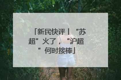 新民快评丨“苏超”火了，“沪超”何时接棒