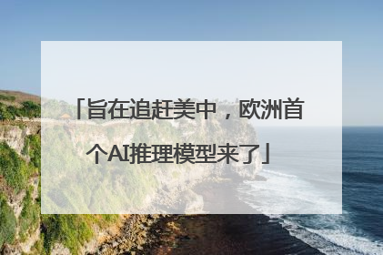 旨在追赶美中，欧洲首个AI推理模型来了