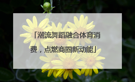 潮流舞蹈融合体育消费，点燃商圈新动能