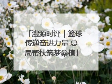 澧源时评｜篮球传递奋进力量 总局帮扶筑梦桑植