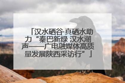 汉水硒谷·真硒水助力“秦巴新绿 汉水潮声——广电融媒体高质量发展陕西采访行”