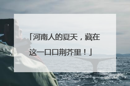河南人的夏天，藏在这一口口荆芥里！