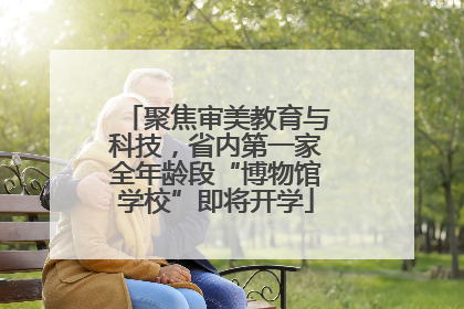 聚焦审美教育与科技，省内第一家全年龄段“博物馆学校”即将开学