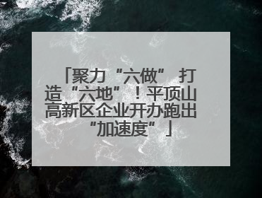 聚力“六做” 打造“六地”！平顶山高新区企业开办跑出“加速度”
