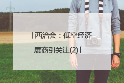 西洽会：低空经济展商引关注(2)