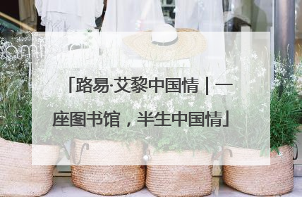 路易·艾黎中国情｜一座图书馆，半生中国情