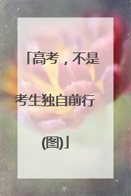 高考，不是考生独自前行(图)