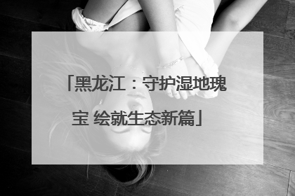黑龙江：守护湿地瑰宝 绘就生态新篇